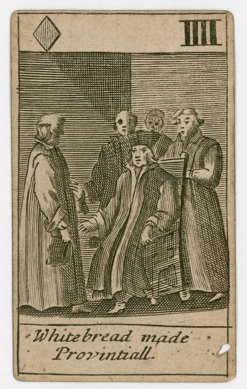 Popish Plot-spillekort av English School
