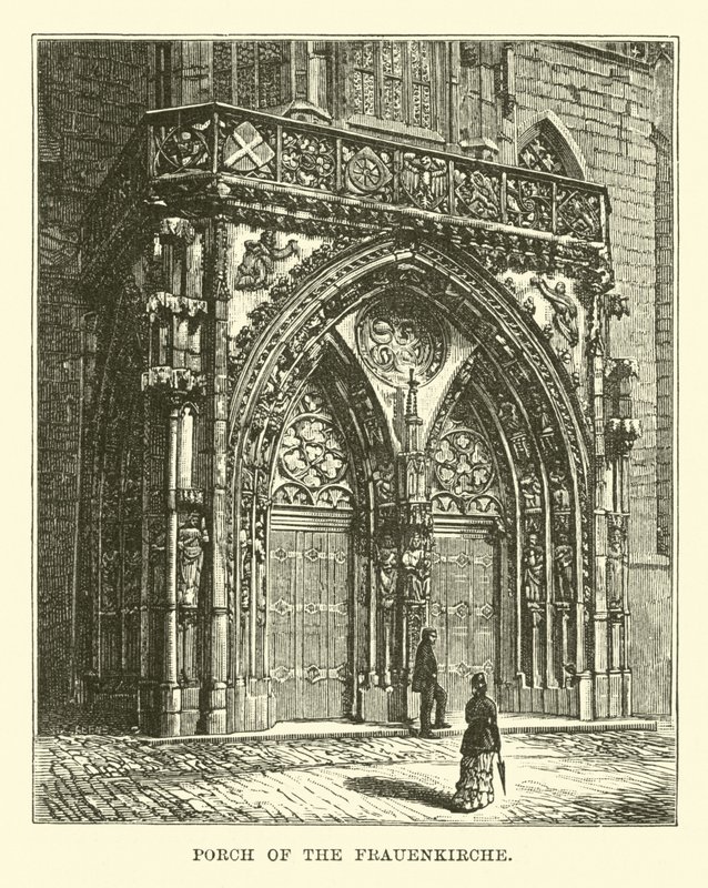 Veranda til Frauenkirche av English School