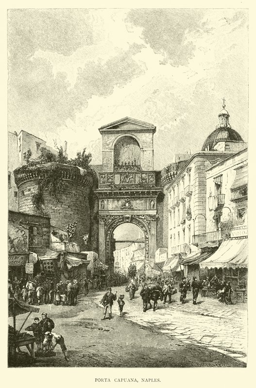 Porta Capuana, Napoli av English School