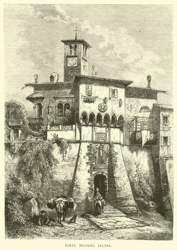 Porta Rusteri, Feltre av English School