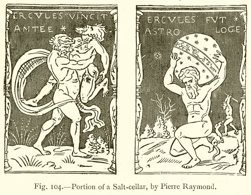 Del av en saltkjeller, av Pierre Raymond av English School