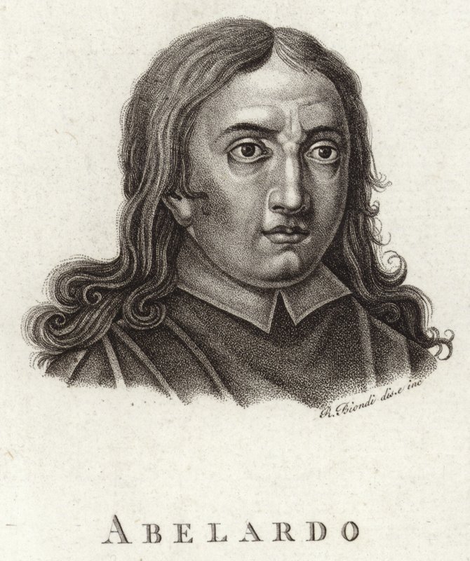 Portrett av Abelardo av English School
