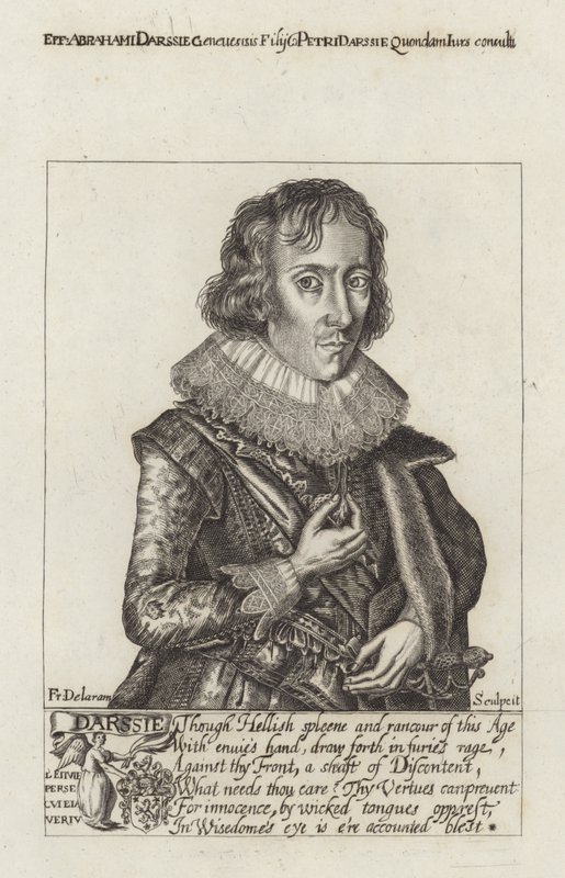Portrett av Abraham Darssie av English School