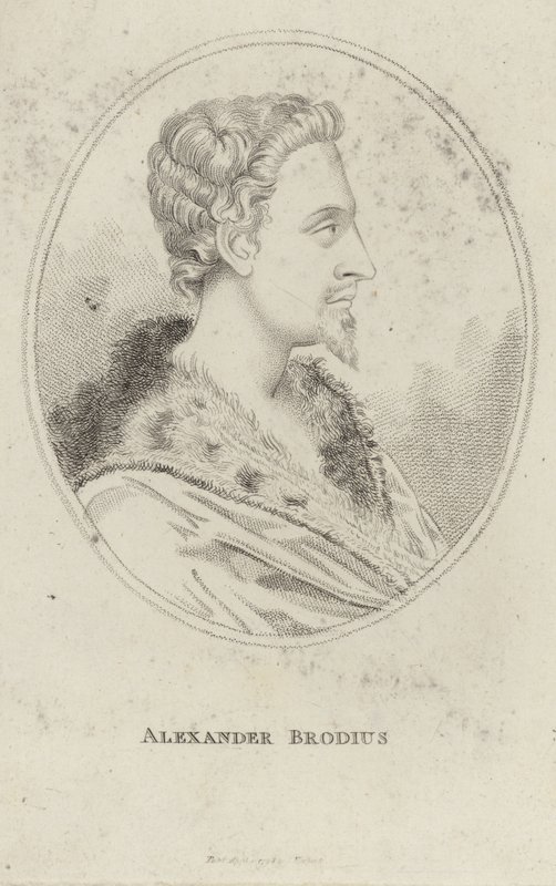 Portrett av Alexander Brodius av English School