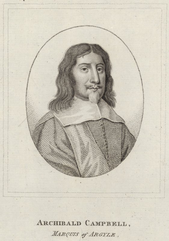 Portrett av Archibald Campbell av English School