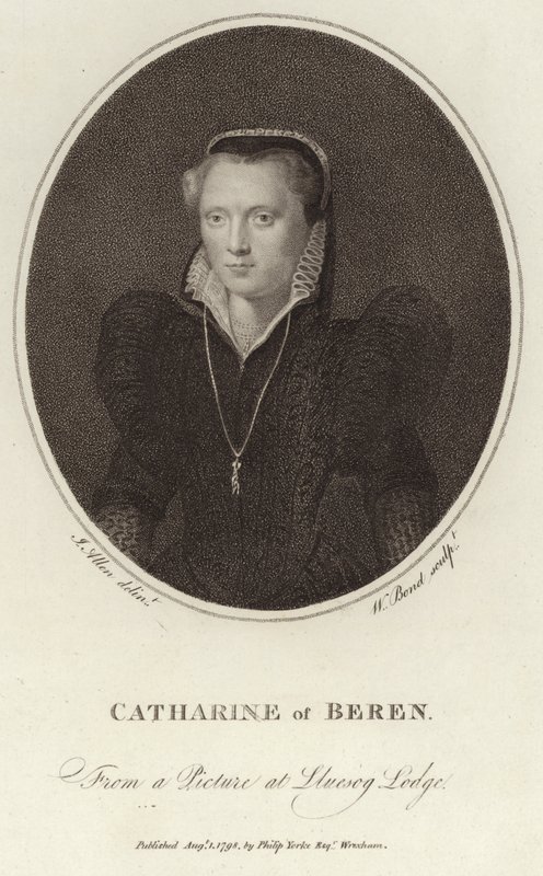 Portrett av Catharine av Beren av English School