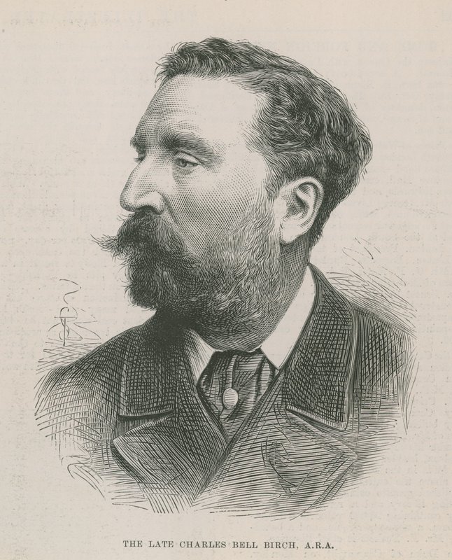 Portrett av Charles Bell Birch av English School