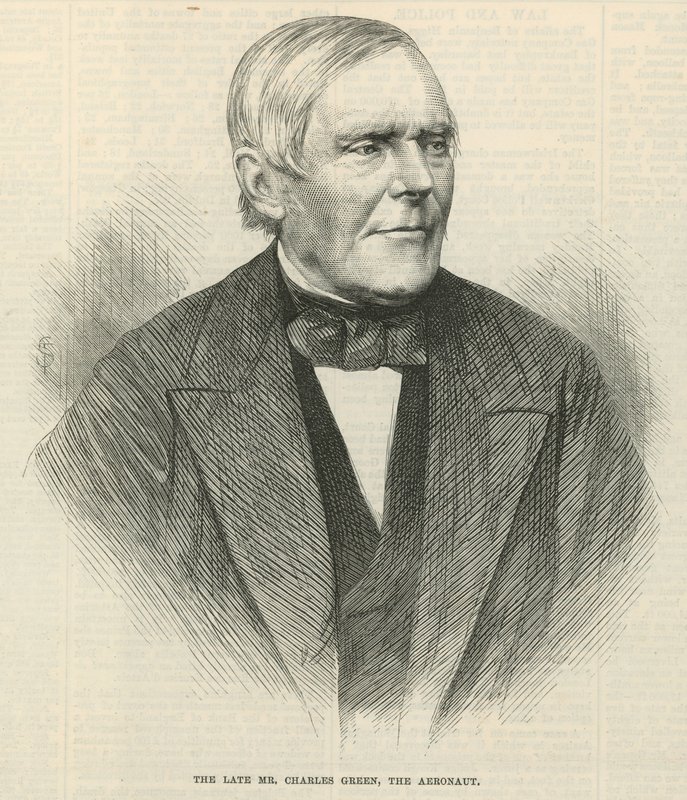 Portrett av Charles Green av English School