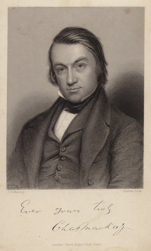 Portrett av Charles MacKay av English School