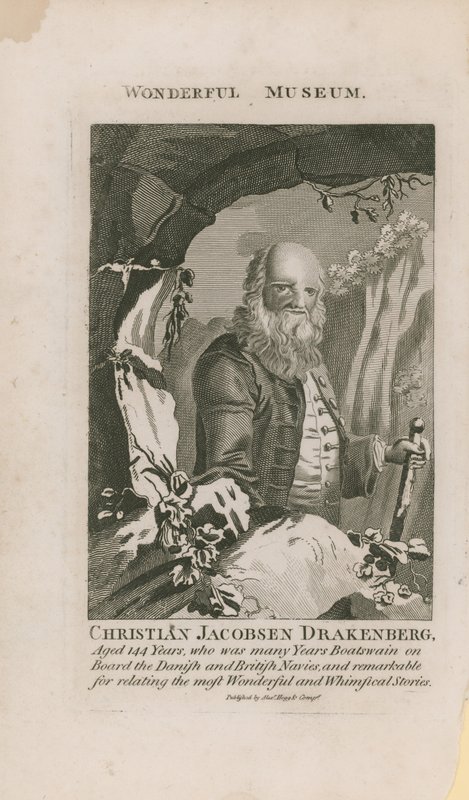 Portrett av Christian Jacobsen Drakenberg av English School