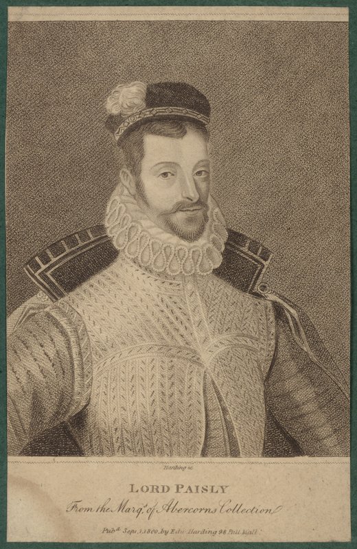 Portrett av Claude Hamilton, Lord Paisley av English School