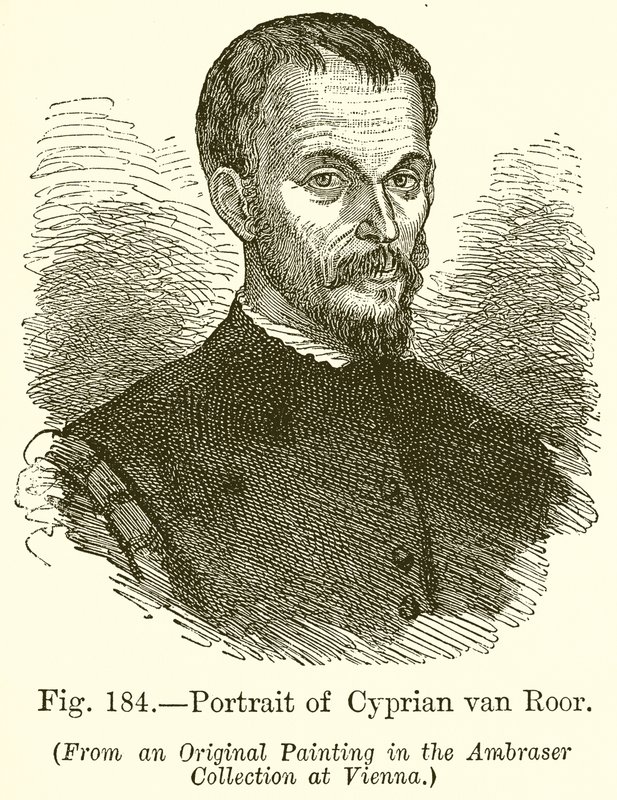 Portrett av Cyprian Van Roor av English School
