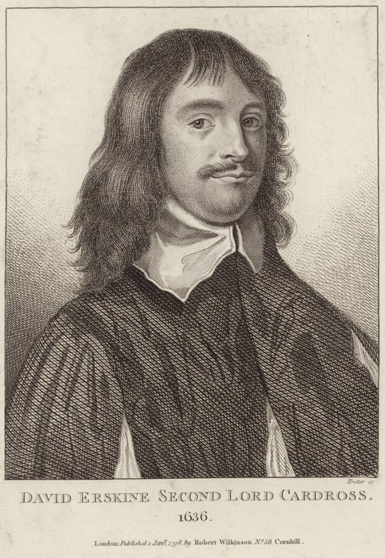 Portrett av David Erskine, Second Lord Cardross av English School