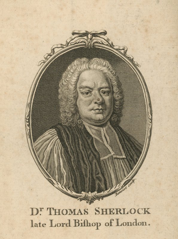 Portrett av Dr Thomas Sherlock av English School