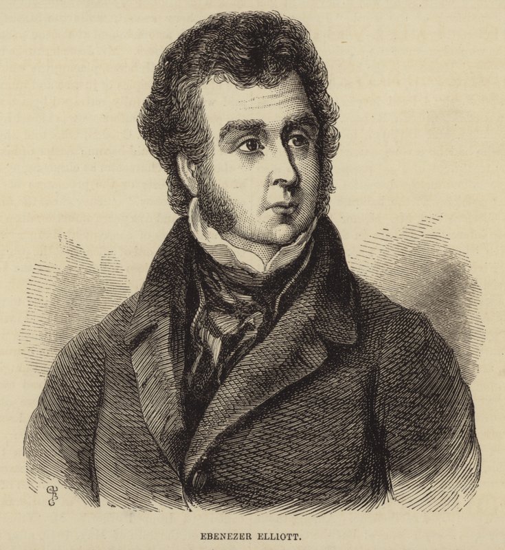 Portrett av Ebenezer Elliott av English School