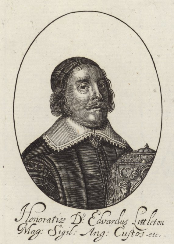 Portrett av Edward Littleton av English School