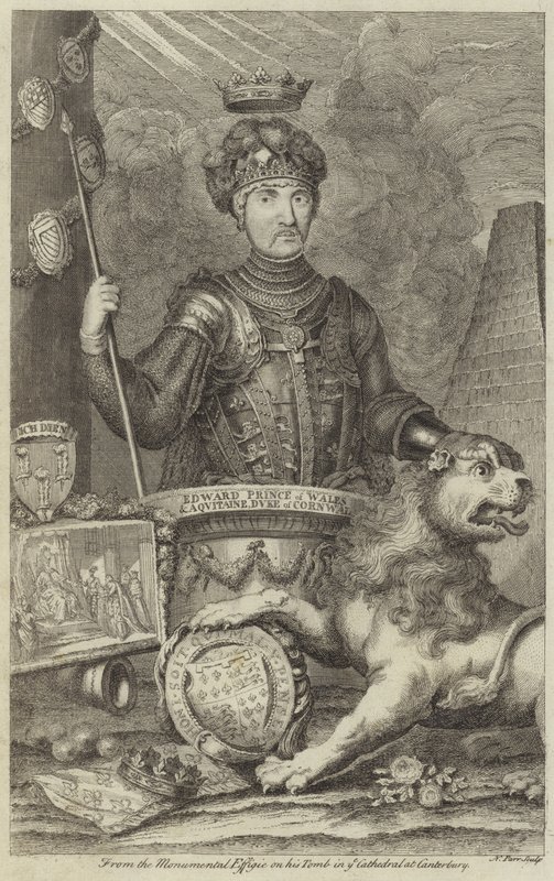 Portrett av Edward III av England av English School