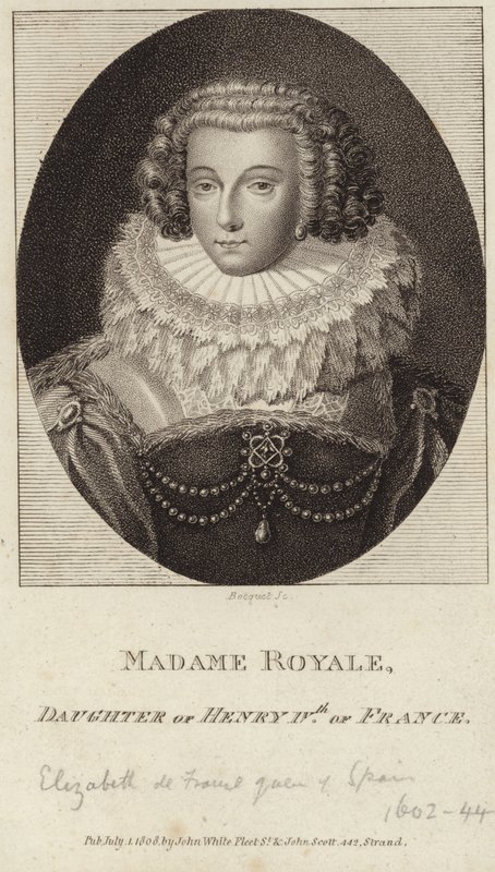 Portrett av Elisabeth av Frankrike av English School