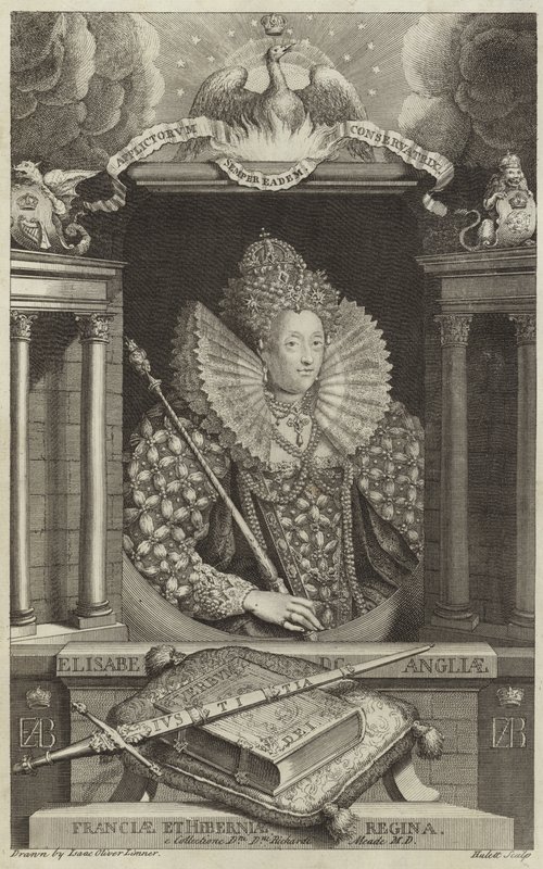 Portrett av Elizabeth I av England av English School