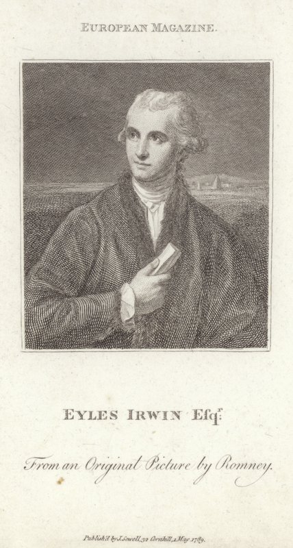Portrett av Eyles Irwin av English School