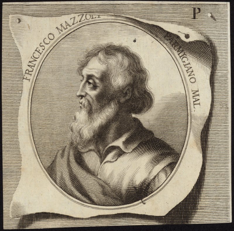 Portrett av Francesco Mazzola av English School