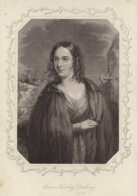 Portrett av Grace Horsley Darling av English School
