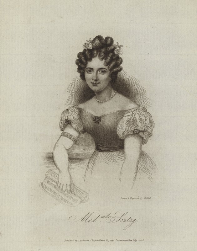 Portrett av Henriette Sontag av English School