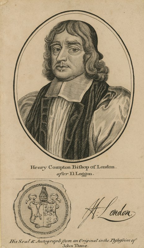 Portrett av Henry Compton av English School