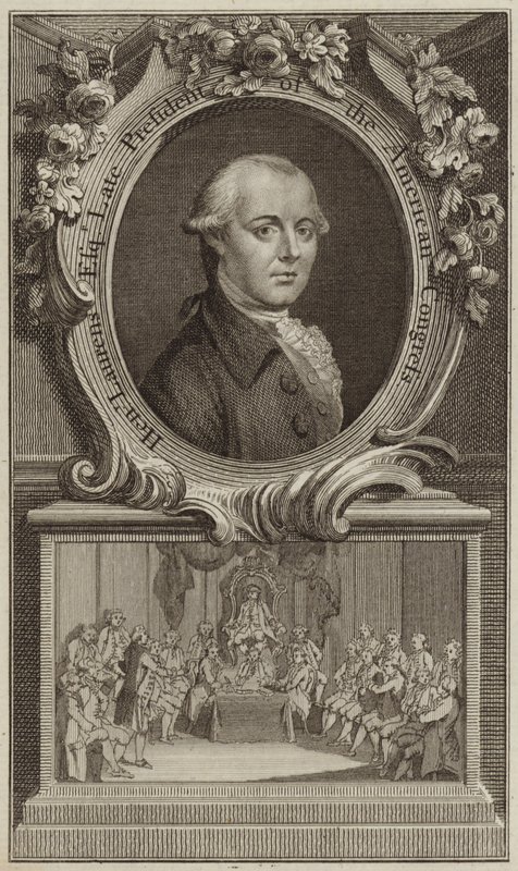 Portrett av Henry Laurens av English School