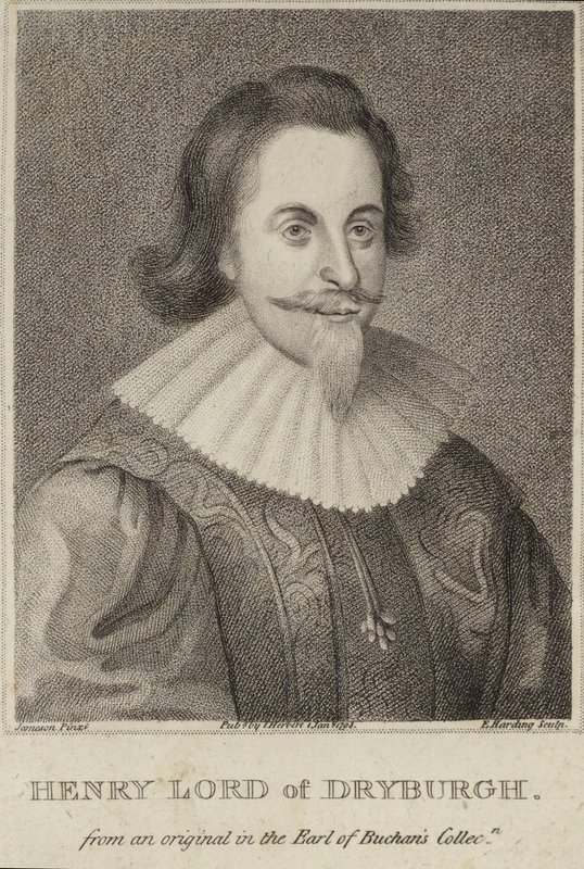 Portrett av Henry Lord of Dryburgh av English School