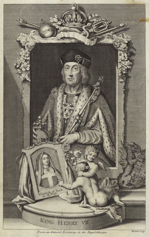 Portrett av Henry VII av England av English School