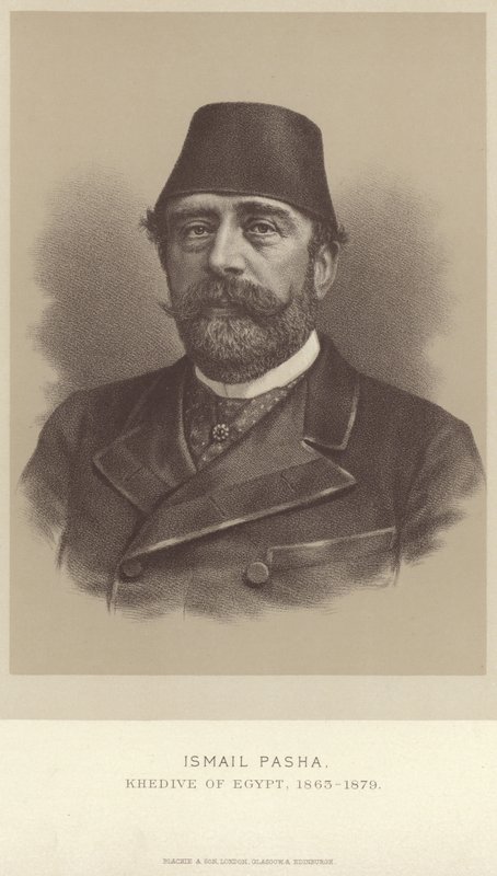 Portrett av Ismail Pasha av English School