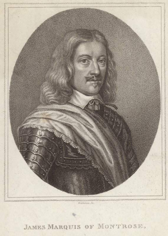 Portrett av James Graham, Marquess of Montrose av English School