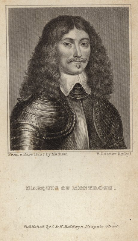 Portrett av James Graham, Marquess of Montrose av English School
