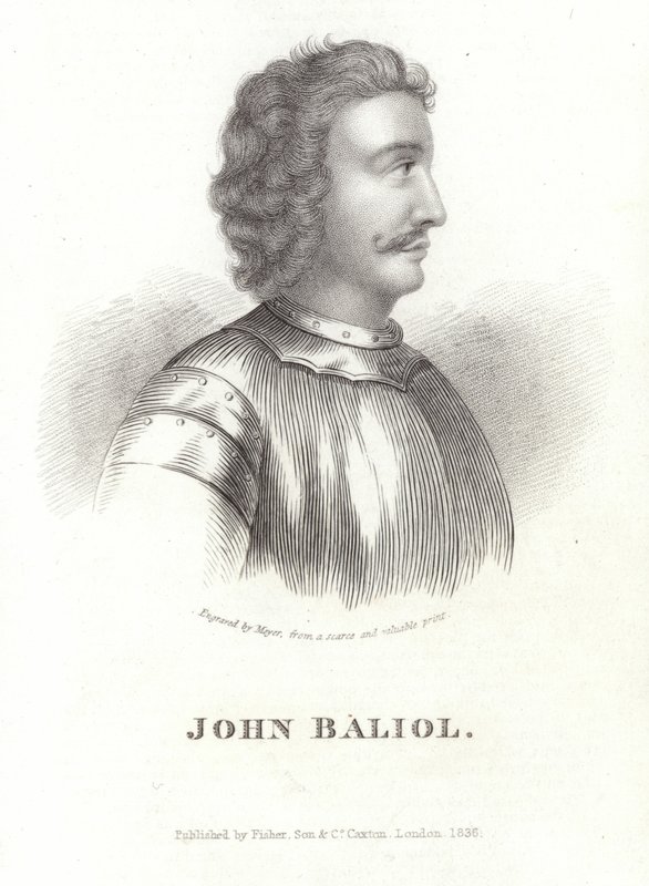 Portrett av John Balliol av English School