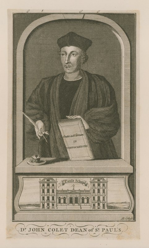 Portrett av John Colet av English School