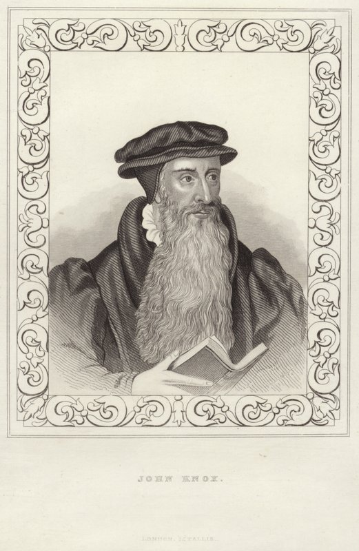 Portrett av John Knox av English School
