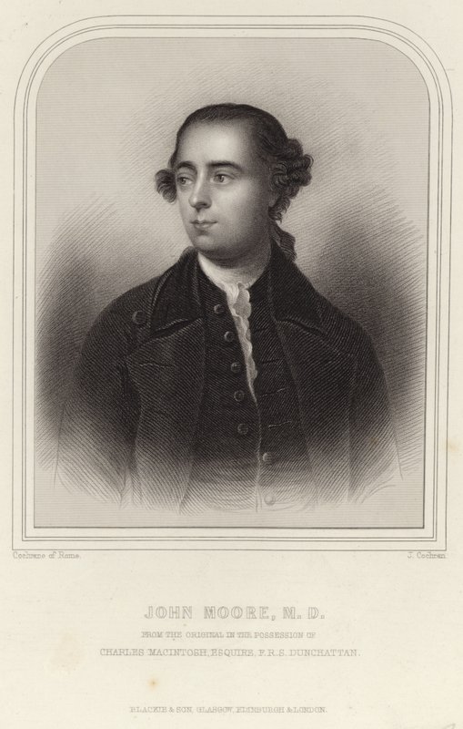 Portrett av John Moore av English School