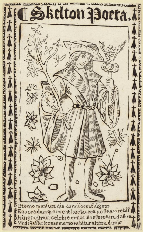 Portrett av John Skelton av English School
