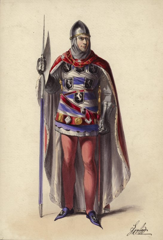 Portrett av kong Edward II av England av English School
