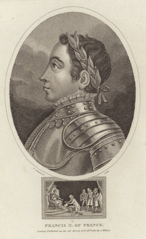 Portrett av kong Frans II av Frankrike av English School