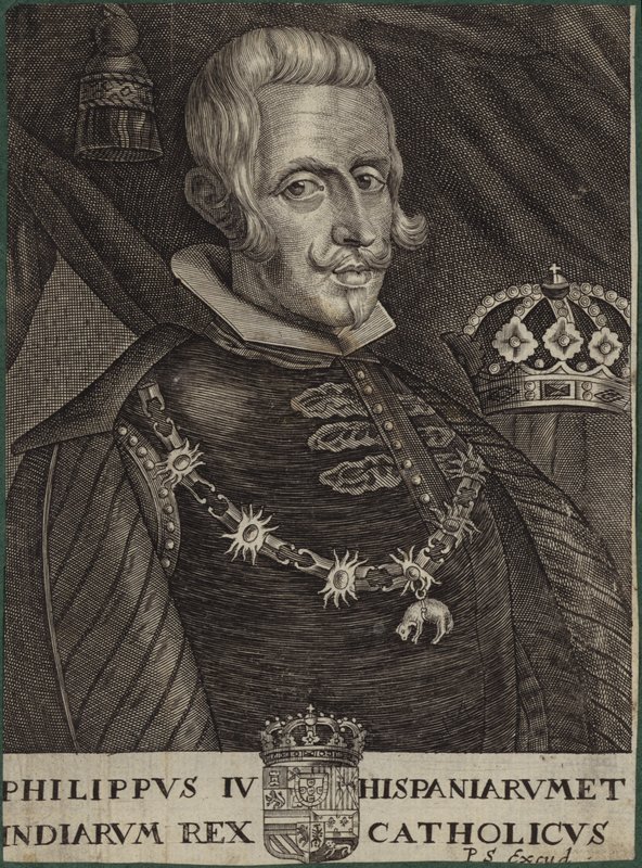 Portrett av kong Filip IV av Spania av English School