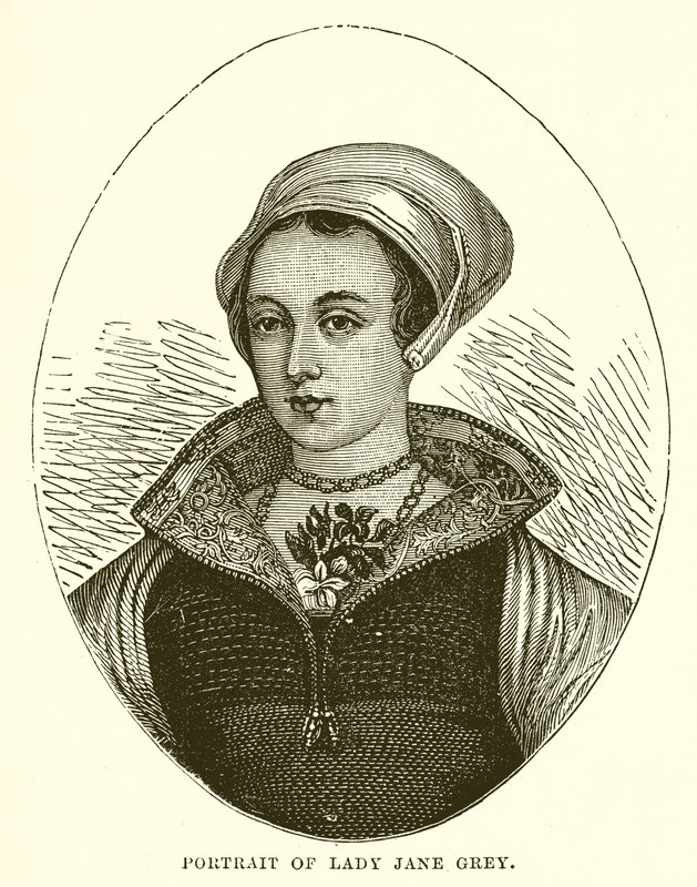 Portrett av Lady Jane Gray av English School