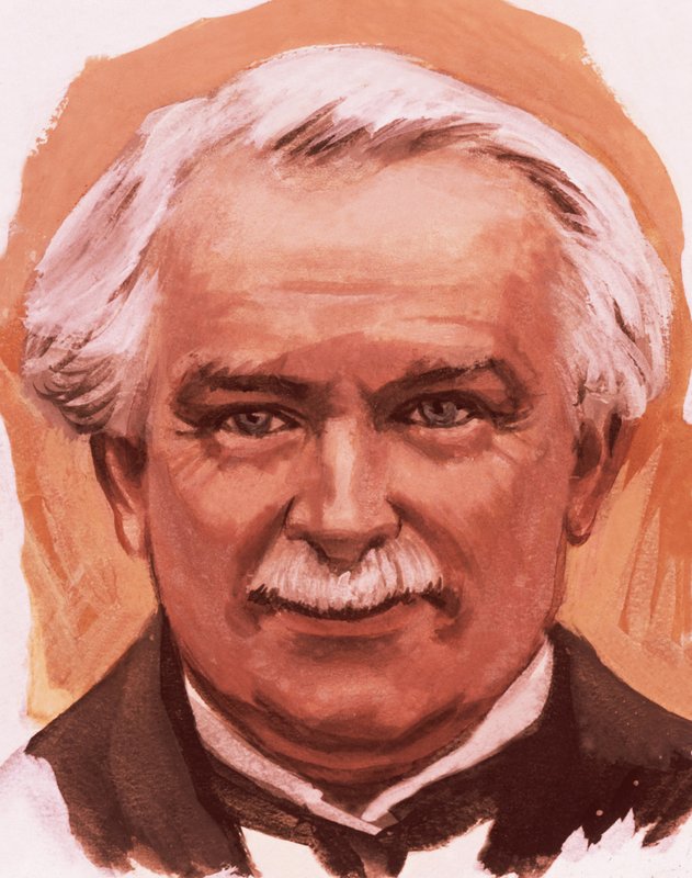 Portrett av Lloyd George av English School
