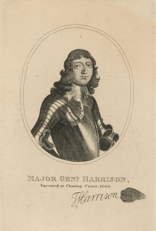 Portrett av generalmajor Thomas Harrison av English School