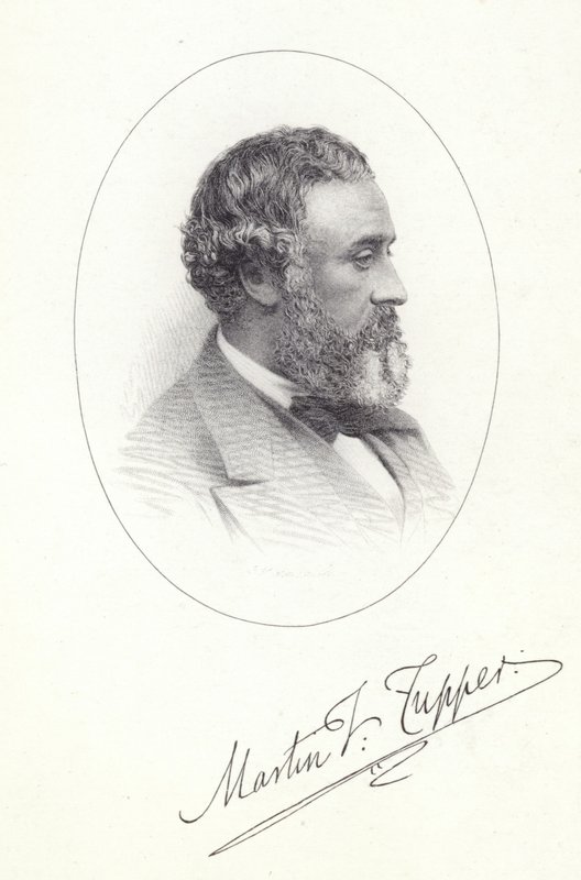 Portrett av Martin Farquhar Tupper av English School