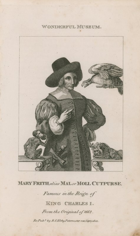 Portrett av Mary Frith av English School