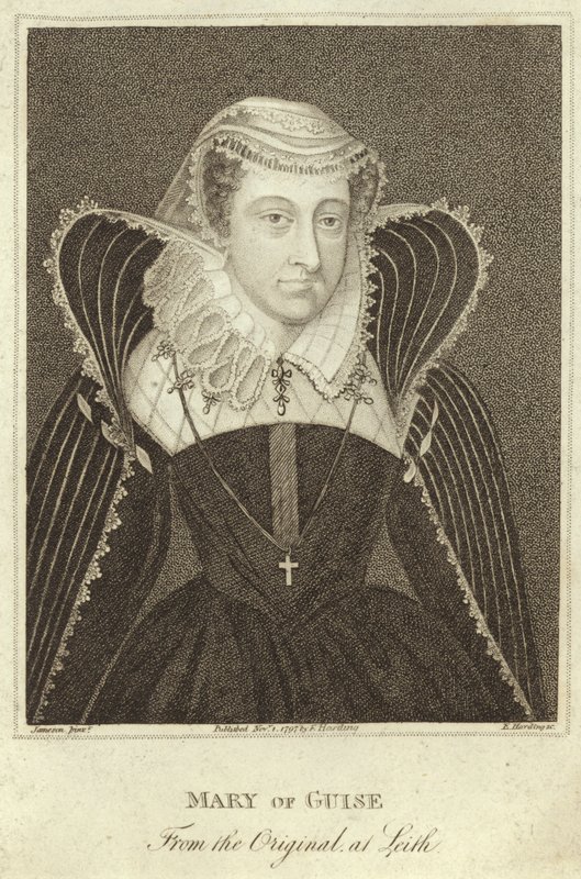 Portrett av Mary, Queen of Scots av English School