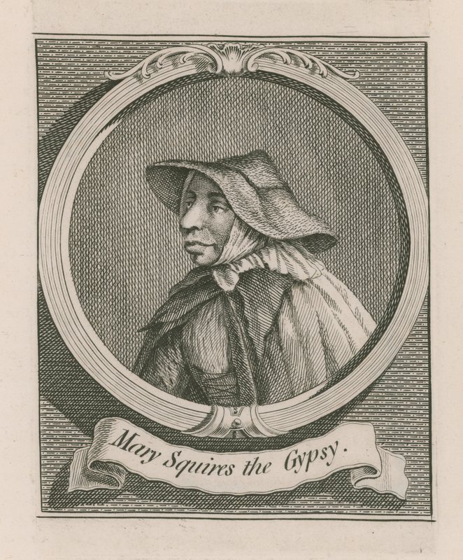 Portrett av Mary Squires av English School