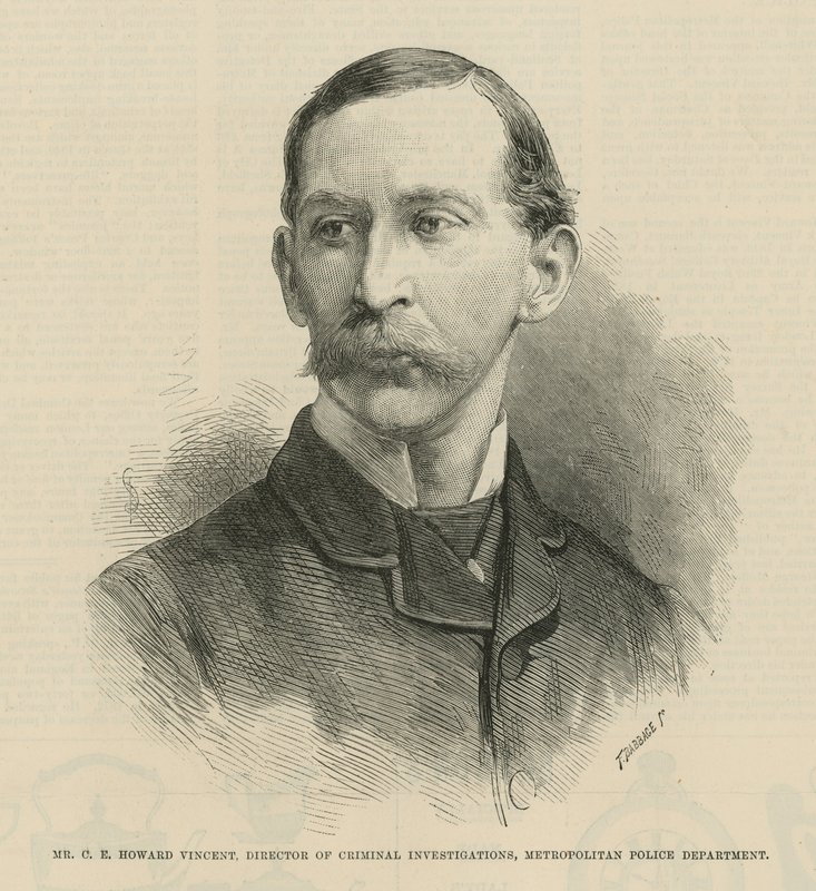 Portrett av C E Howard Vincent av English School